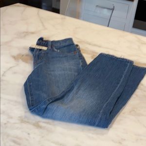Madewell perfect vintage crop Jean